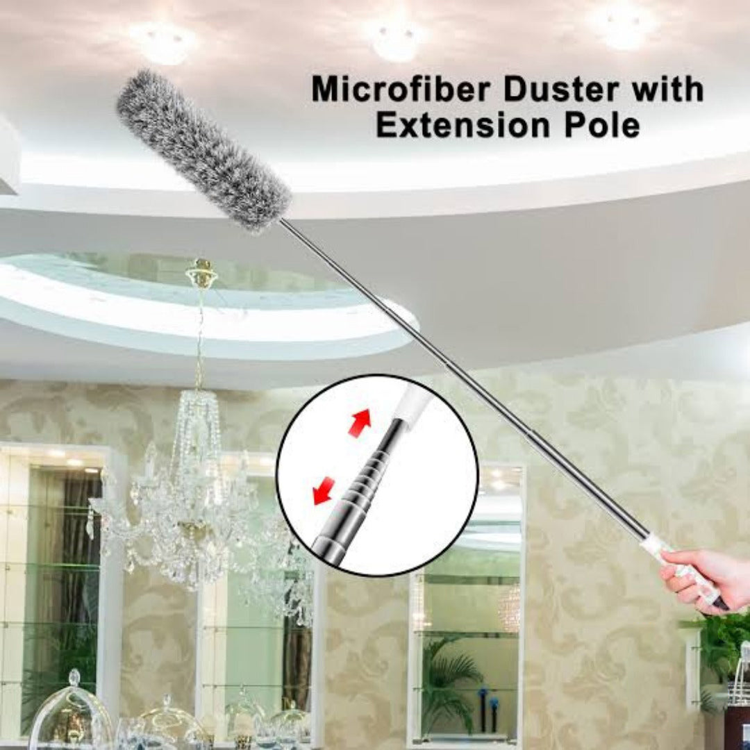 Extended Feather Duster Retractable Household Cleaning Ceiling Dust