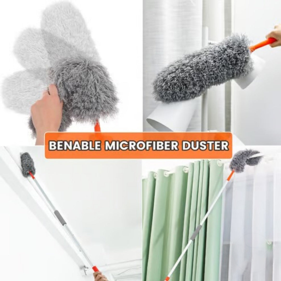 Extended Feather Duster Retractable Household Cleaning Ceiling Dust