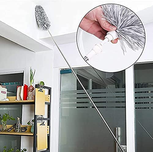 Extended Feather Duster Retractable Household Cleaning Ceiling Dust