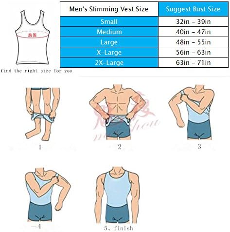 Men Slimming Vest Body Shaper