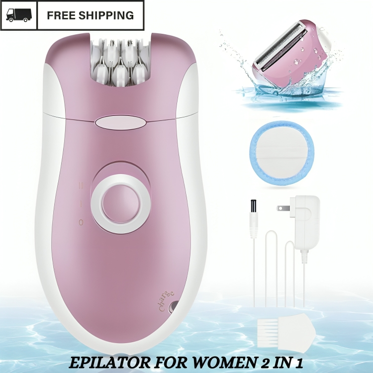 2 in 1 Epilator for Women | Trimmer for Women | Hair Removal for Women | Epilator Shaver | Electric Female Shaving machine