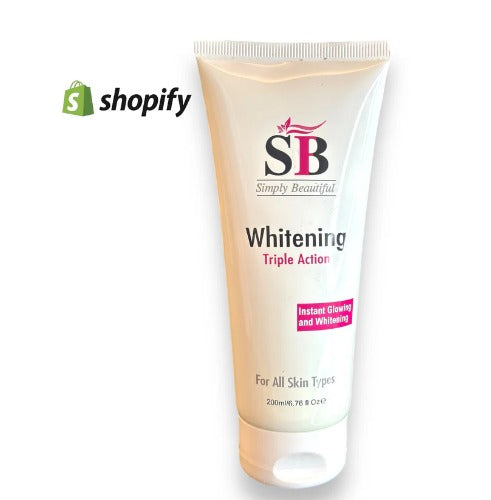 SB Whitening Face Wash Instant Glowing 200ML - Glowing Face Wash - Extra Boost Face Wash Cleanser